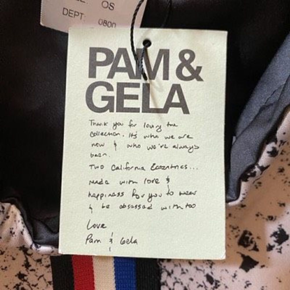 NWT Pam & Gela Python Print Backpack - Picture 7 of 8